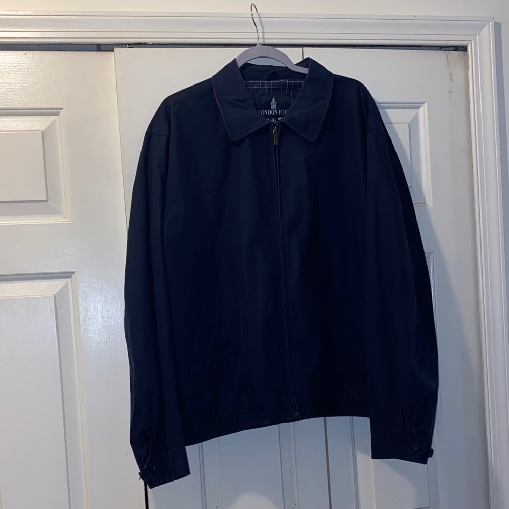 London Fog Dark Blue Lightweight Jacket
